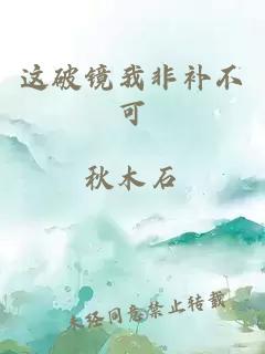 這破鏡我非補(bǔ)不可