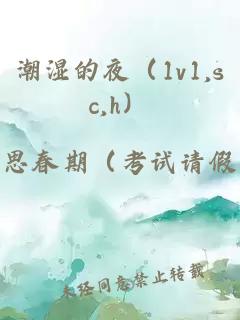 潮濕的夜（1v1,sc,h）