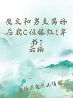 爽文和男主離婚后我C位爆紅[穿書]