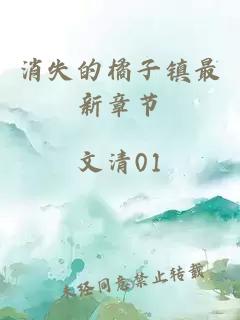 消失的橘子鎮(zhèn)最新章節(jié)